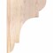 Ekena Millwork New Brighton Smooth Corbel, Douglas Fir, 5 1/2"W x 12"D x 16"H COR06X12X16NEB00SDF - alternate 2